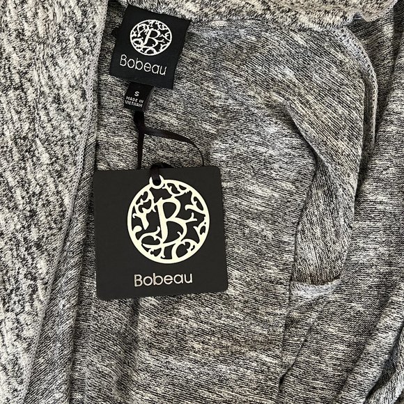 Bobeau Women’s Grey Gray Cardigan NWT Size Small - Picture 4 of 5